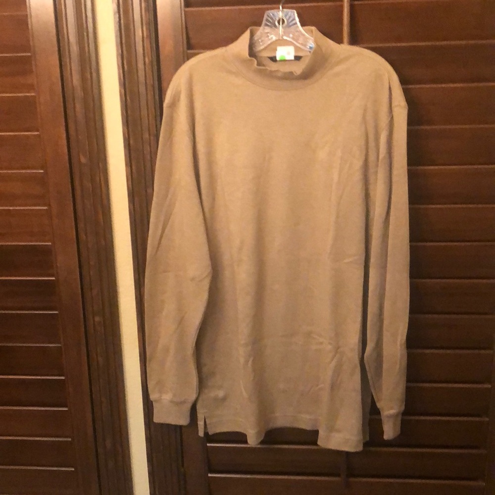 Mock Turtleneck sweater(Beige)